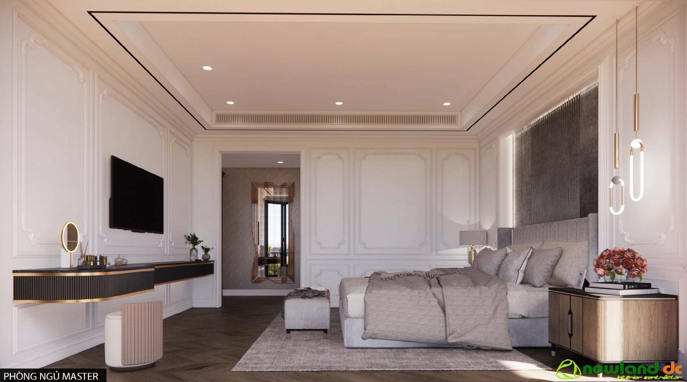 Thi công căn hộ nhà bác Đạt