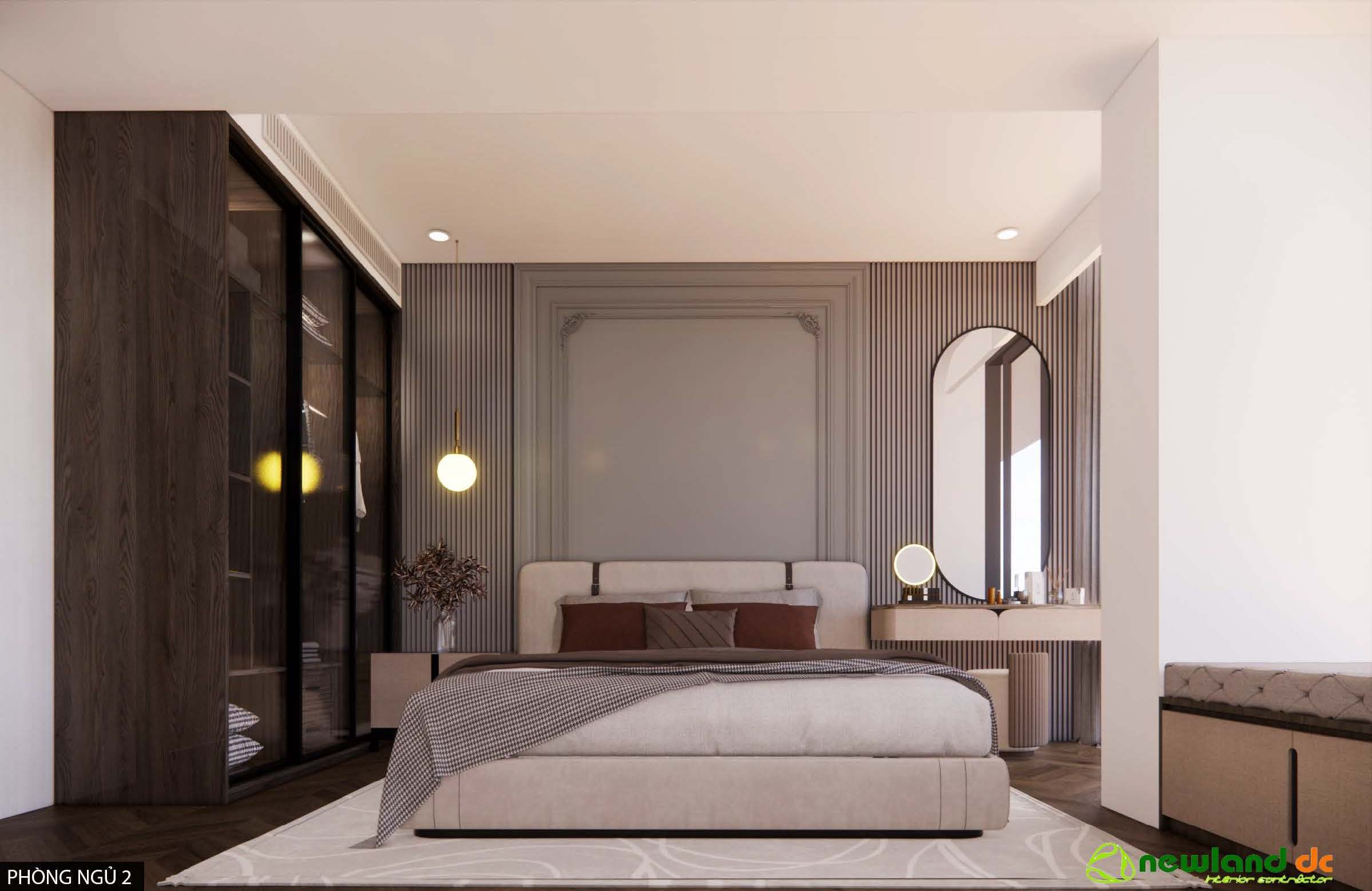 Thi công căn hộ nhà bác Đạt