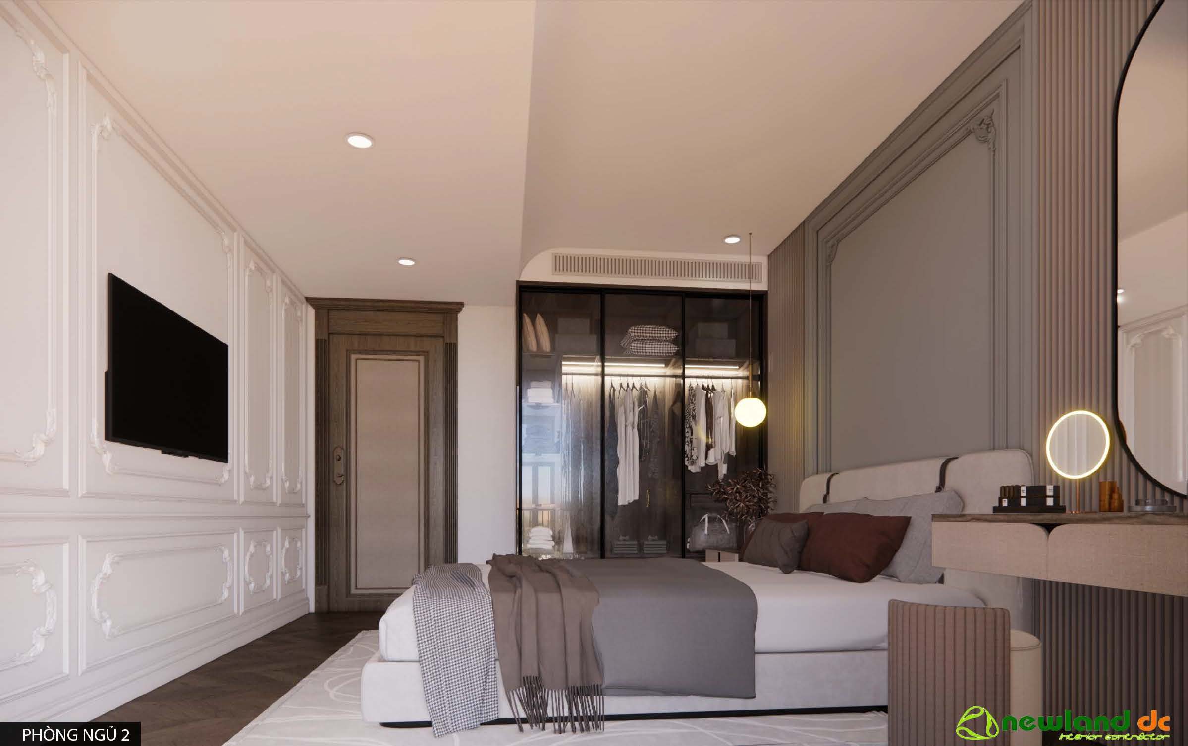 Thi công căn hộ nhà bác Đạt