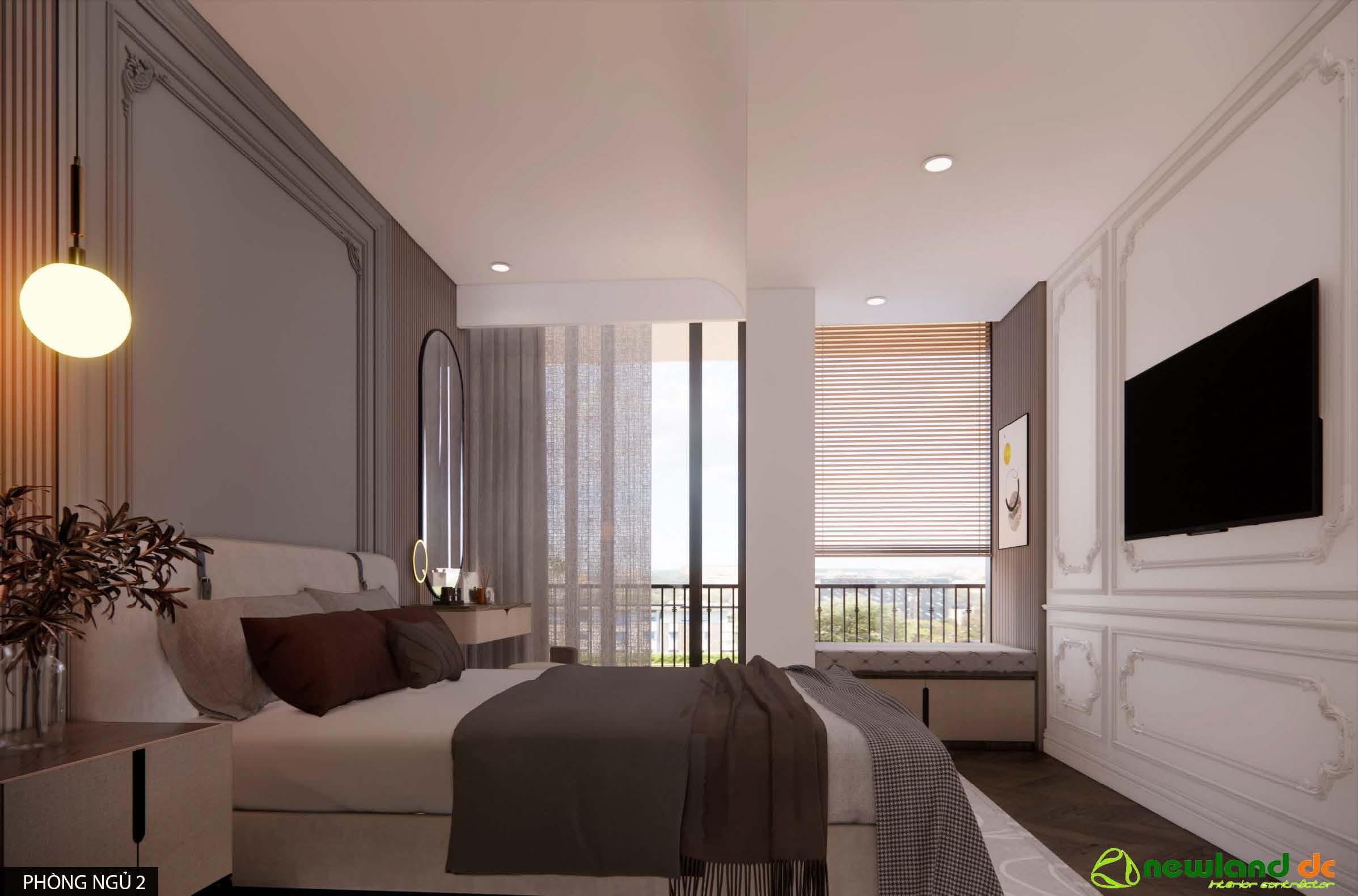 Thi công căn hộ nhà bác Đạt